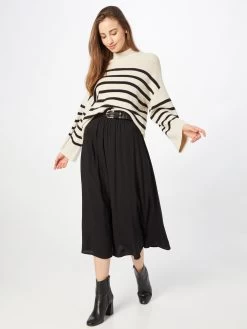 Vila Midi Rokken Rok Paya Dames Zwart -Vila af7a3b2969f3f6f764880d5d8b8aa376