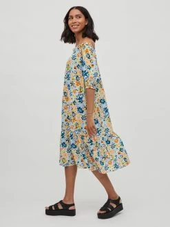 Vila Midi Jurken Jurk Mindy Dames Wit 13 Vila Midi Jurken Jurk Mindy Dames Wit -Vila af92649e07c2eca58bfc2553a93616e5