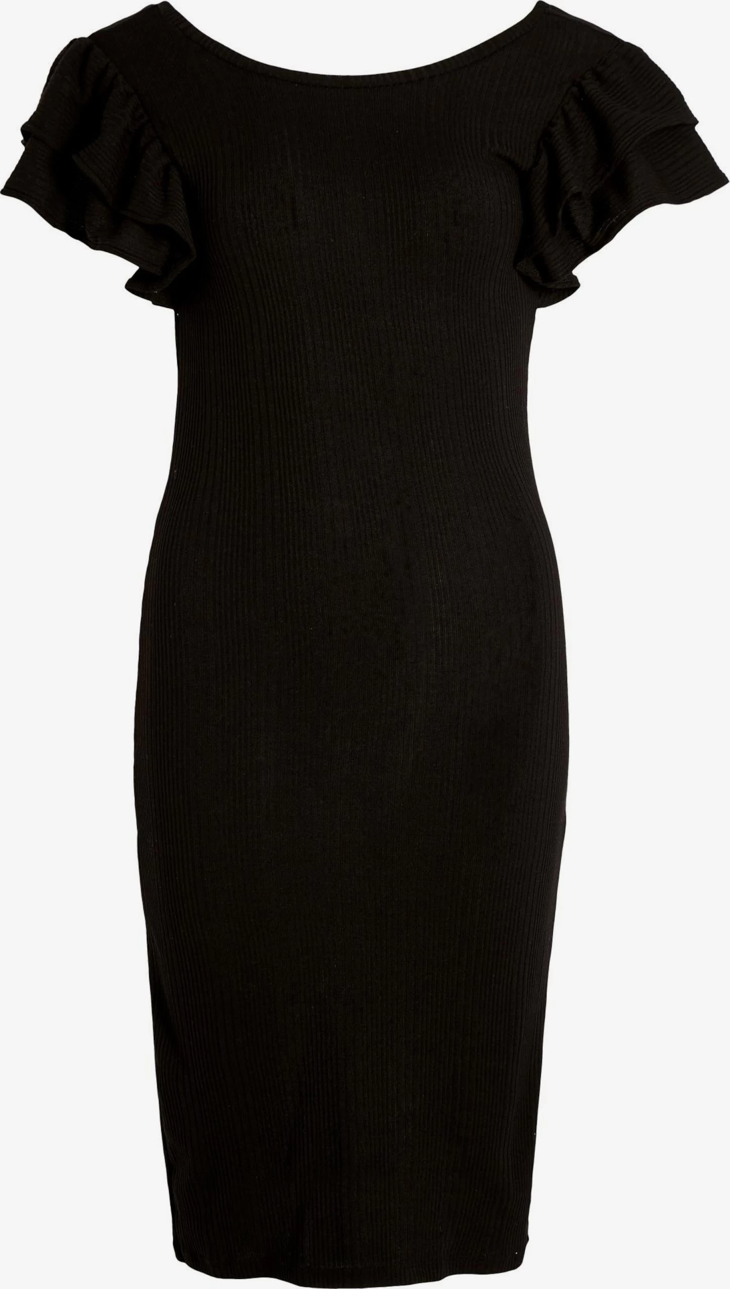 Vila Cocktailjurken Cocktailjurk SADIE Dames Zwart 3 Vila Cocktailjurken Cocktailjurk SADIE Dames Zwart