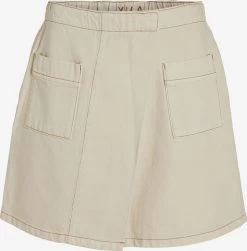 Vila Mini Rokken Rok Tenna Dames Taupe