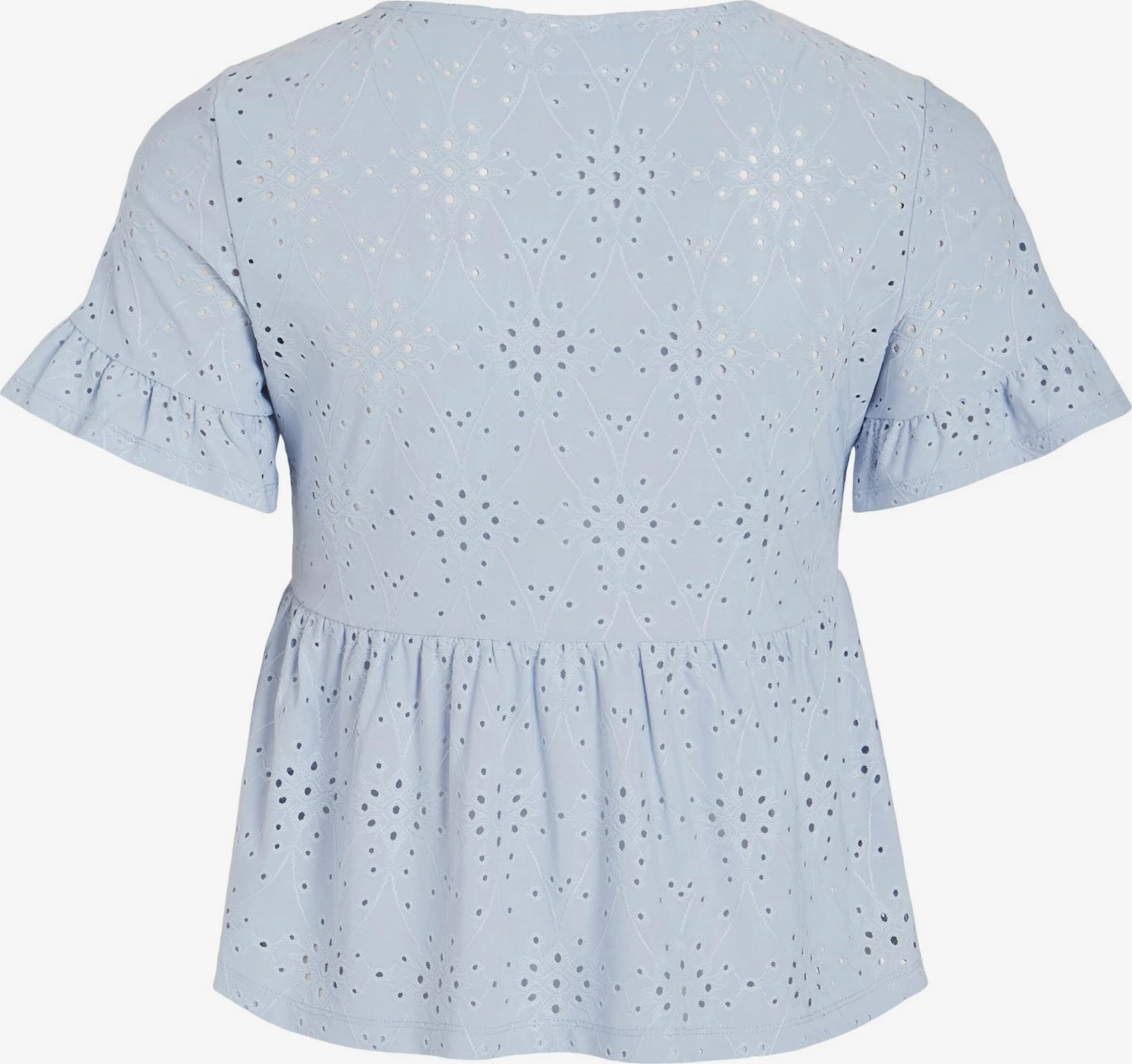 Vila T-shirts Shirt Kawa Dames Pastelblauw 4 Vila T-shirts Shirt Kawa Dames Pastelblauw - Afbeelding 2