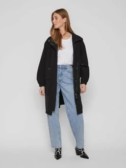 Vila Parkas Tussenparka Dames Zwart 14 Vila Parkas Tussenparka Dames Zwart -Vila b0773e12f190d43cf2fef2bbe19b56ad