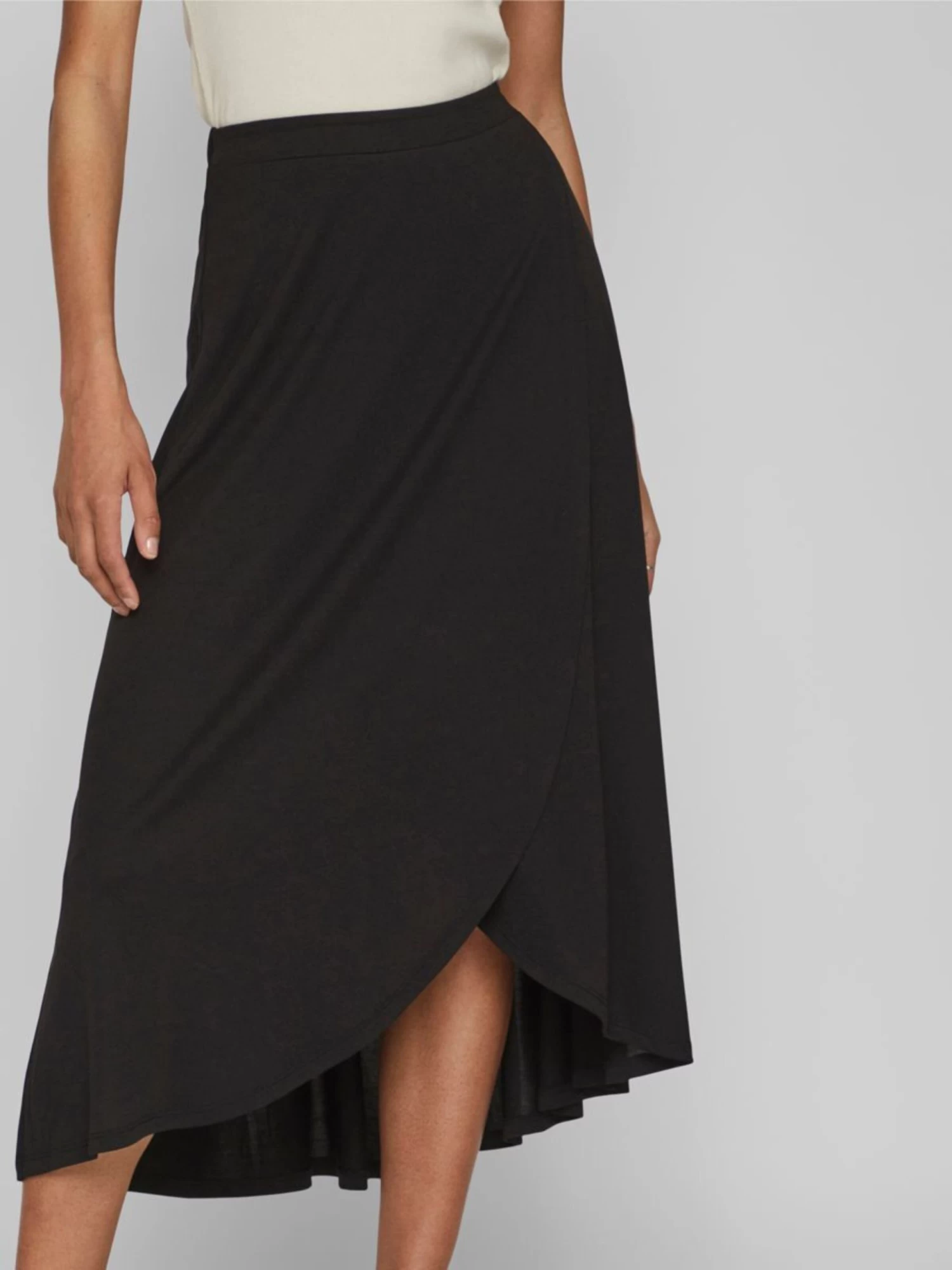 Vila Maxi Rokken Rok Dames Zwart 8 Vila Maxi Rokken Rok Dames Zwart - Afbeelding 6