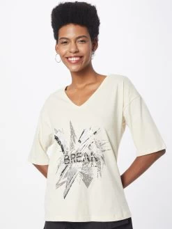 Vila T-shirts Shirt Dames Beige -Vila b326ee4bcab9a4c7793b099381cb1660