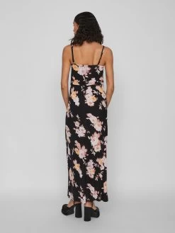 Jerseyjurken Jurk KAMI Dames Zwart 12 Jerseyjurken Jurk KAMI Dames Zwart -Vila b3396e4a8f07c8bd24a7859be09901d9