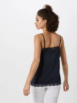 Vila Kanten Blouses Blouse Cava Dames Navy -Vila b4970a9913412e62924d9a9065ed6568