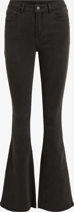 Vila Bootcut Flared Jeans Dames Zwart