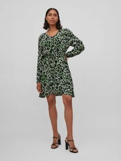 Vila Mini Jurken Jurk Fini Dames Groen / Lichtgroen 12 Vila Mini Jurken Jurk Fini Dames Groen / Lichtgroen -Vila b4d1dbc40c2f18d7df5e4c6175c6ec26