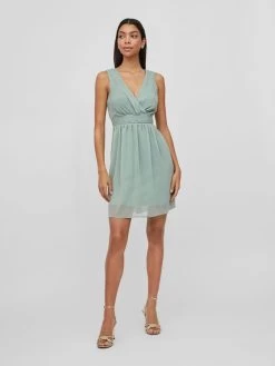 Vila Mini Jurken Jurk Dames Mintgroen -Vila b4e3fa389ae76f68fa67179d5b2de6e9