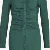 Vila Blousejurken Blousejurk Zetty Dames Smaragd -Vila b5244a2bb1efbb9fe597457698e66caf