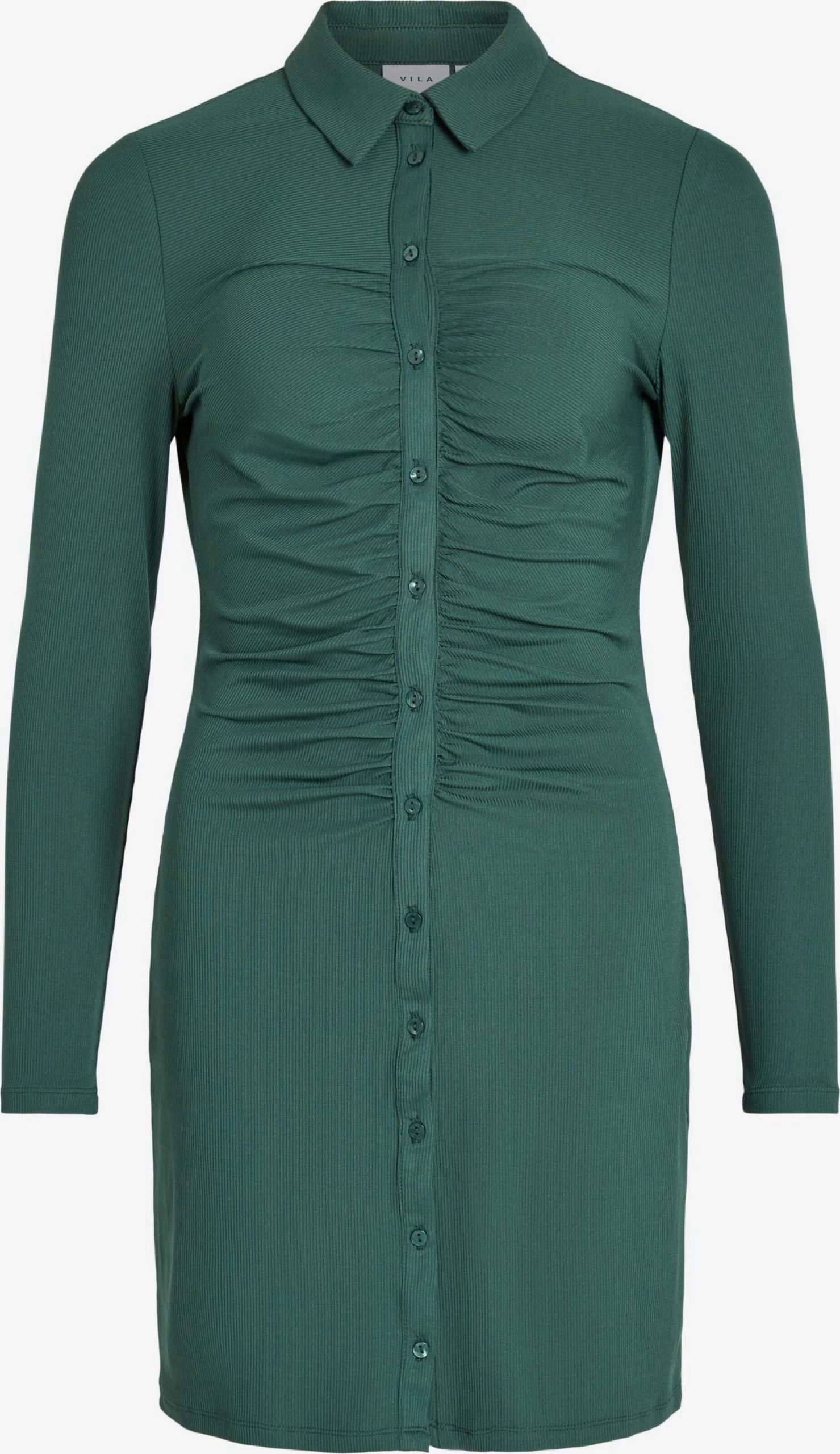Vila Blousejurken Blousejurk Zetty Dames Smaragd 3 Vila Blousejurken Blousejurk Zetty Dames Smaragd