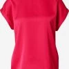 Vila T-shirts Shirt Dames Framboos -Vila b61ecab5ee5fa01e2a89043a0d297aa1