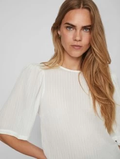 Vila Blouses Met Korte Mouw Blouse Dames Wit 13 Vila Blouses Met Korte Mouw Blouse Dames Wit -Vila b653526980fabec998a9cd5cfc6e374e