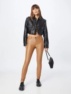 Vila Jeans Skinny Jeans Commit Dames Lichtbruin -Vila b6e711774d53f185ee3a71eb57d16e8f