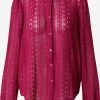 Vila Overhemden Blouse Chikka Dames Rood -Vila b759fb219431471f5a2a6d9de0fd4d96
