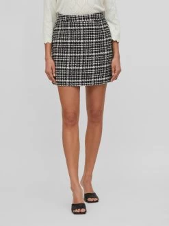 Vila Mini Rokken Rok Clema Dames Zwart -Vila b81dbed6bb1bf18213d9ee2d6de5090e