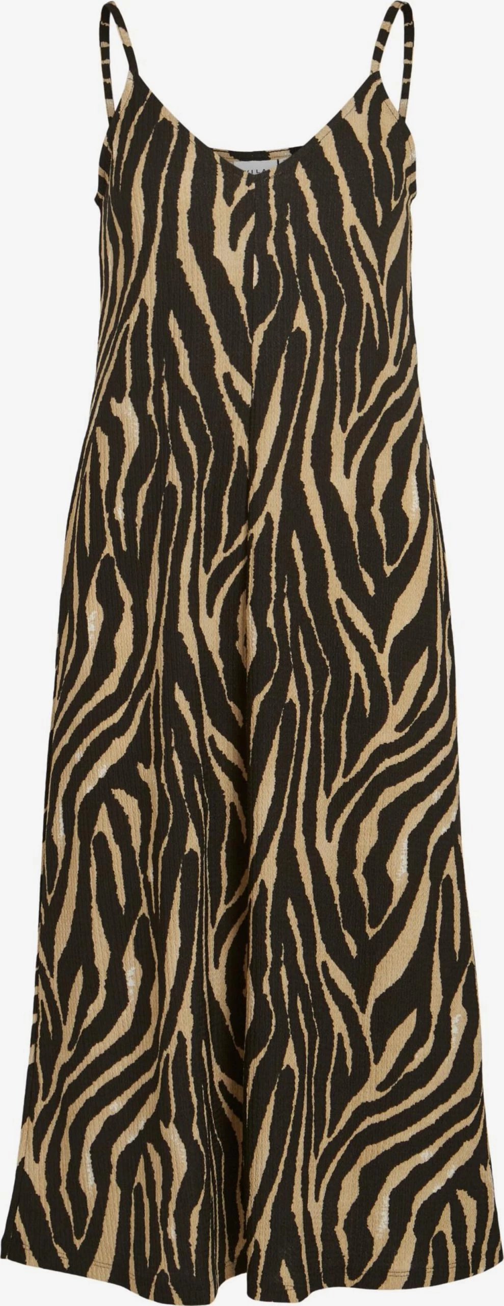 Vila Zomerjurken Zomerjurk KIRME Dames Donkerbeige / Zwart 3 Vila Zomerjurken Zomerjurk KIRME Dames Donkerbeige / Zwart