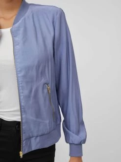 Vila Tussenjassen Tussenjas Dames Smoky Blue -Vila b87cab826994905eb2bd6e755bcc5323