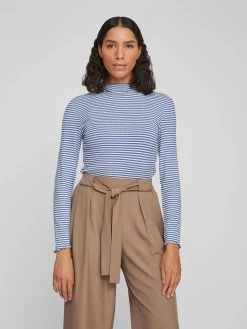 Vila Longsleeves Shirt STRIPO Dames Donkerblauw -Vila b8f535f8ca5d867a339dbda934b07c97