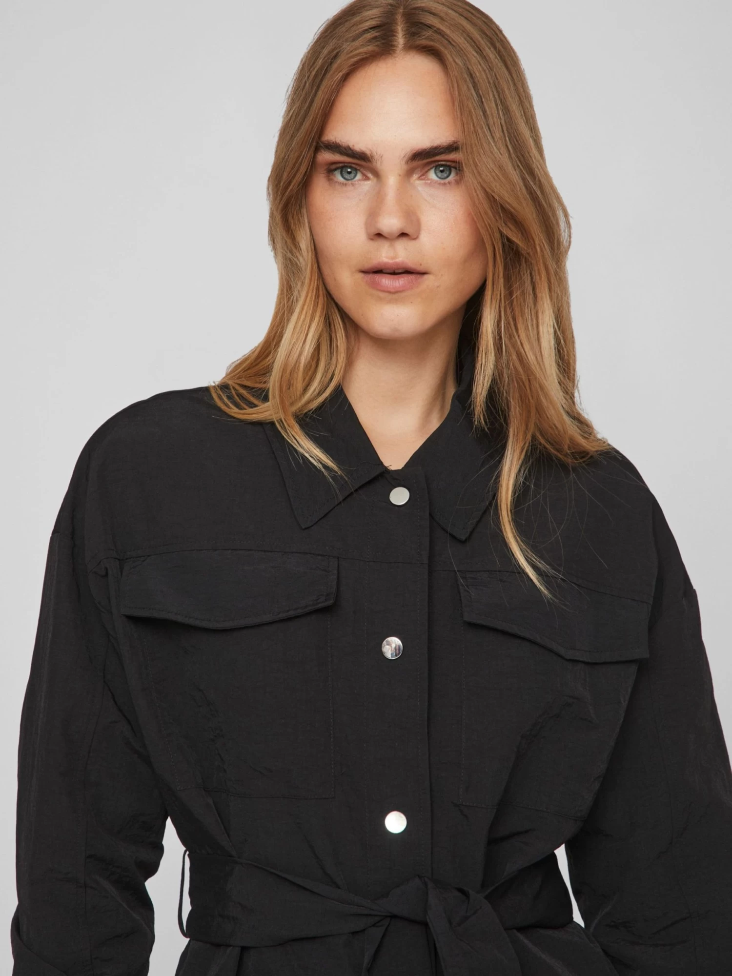 Vila Tussenjassen Tussenjas Pocky Dames Zwart 8 Vila Tussenjassen Tussenjas Pocky Dames Zwart - Afbeelding 6