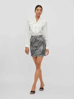 Vila Mini Rokken Rok Vavi Dames Zwart -Vila ba7c54c7e9249a9fceb82d9a1191551d