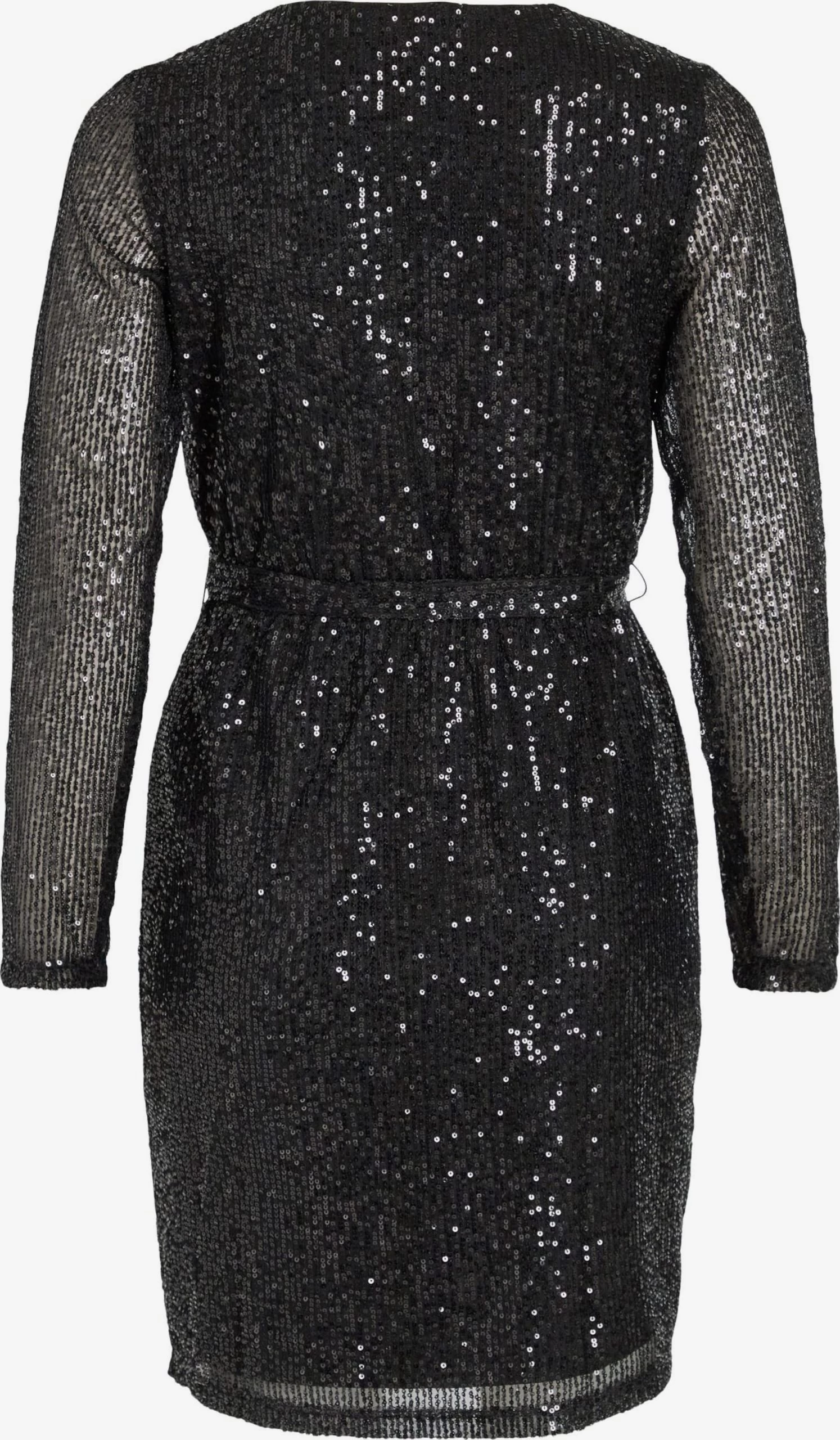 Vila Cocktailjurken Cocktailjurk Dames Zwart 4 Vila Cocktailjurken Cocktailjurk Dames Zwart - Afbeelding 2