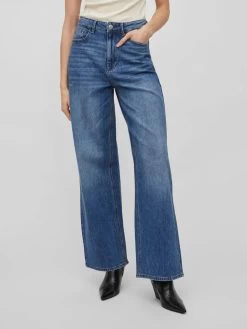 Vila Wide Leg Wide Leg Jeans Dames Blauw 11 Vila Wide Leg Wide Leg Jeans Dames Blauw -Vila bbd6ff49964daaa143f622f18db912c8
