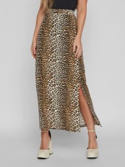 Vila Maxi Rokken Rok Dames Beige -Vila bd8b965b561146872dffe95bec279d3e