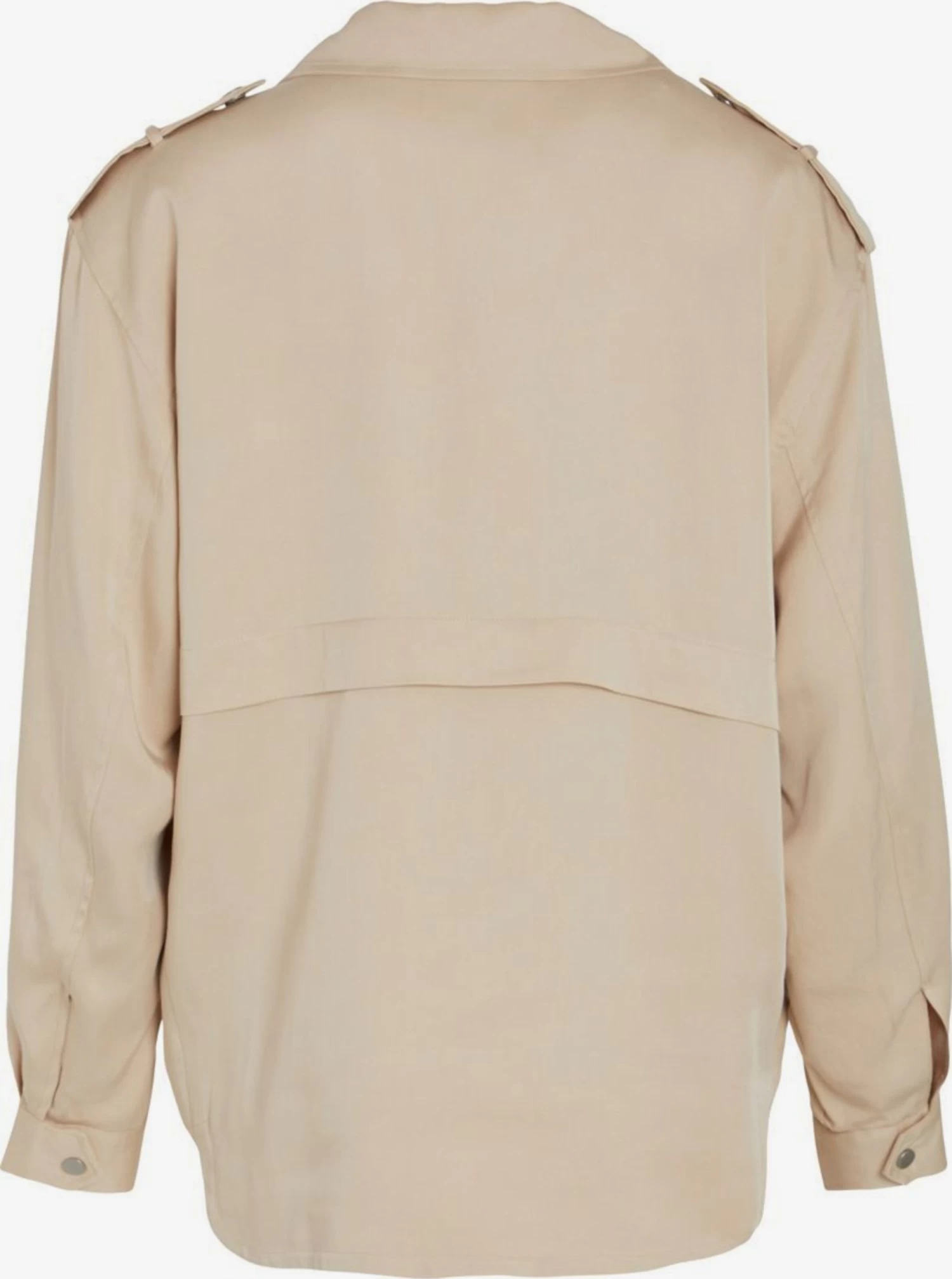 Vila Tussenjassen Tussenjas Dames Beige 4 Vila Tussenjassen Tussenjas Dames Beige - Afbeelding 2