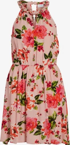 Vila Zomerjurken Zomerjurk MESA Dames Pink / Oudroze