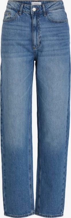 Vila Mom Jeans Loosefit Jeans Dames Blauw