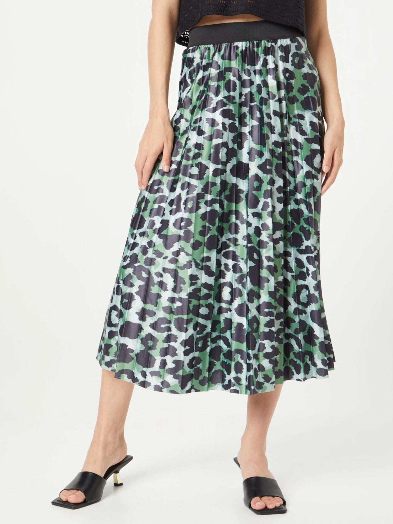 Vila Maxi Rokken Rok Nitban Dames Groen 5 Vila Maxi Rokken Rok Nitban Dames Groen - Afbeelding 3