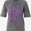 Vila T-shirts Shirt PELAN Dames Donkergrijs 1 Vila T-shirts Shirt PELAN Dames Donkergrijs -Vila c110fe5296ba5ceb88735b47f381f2d3