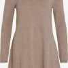 Vila Mini Jurken Jurk Comfy Dames Lichtbruin -Vila c14d0c6f9332bf511f9acc6b57c4d538
