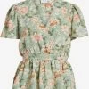 Vila Blouses Met Korte Mouw Blouse Dames Lichtgroen
