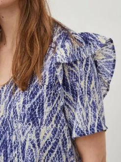 Vila T-shirts Shirt Dames Blauw / Donkerblauw 13 Vila T-shirts Shirt Dames Blauw / Donkerblauw -Vila c326c92d5ddb9e74612d51a5c8d9f8a7