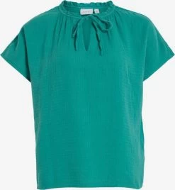 Vila Blouses Met Korte Mouw Blouse Dames Groen