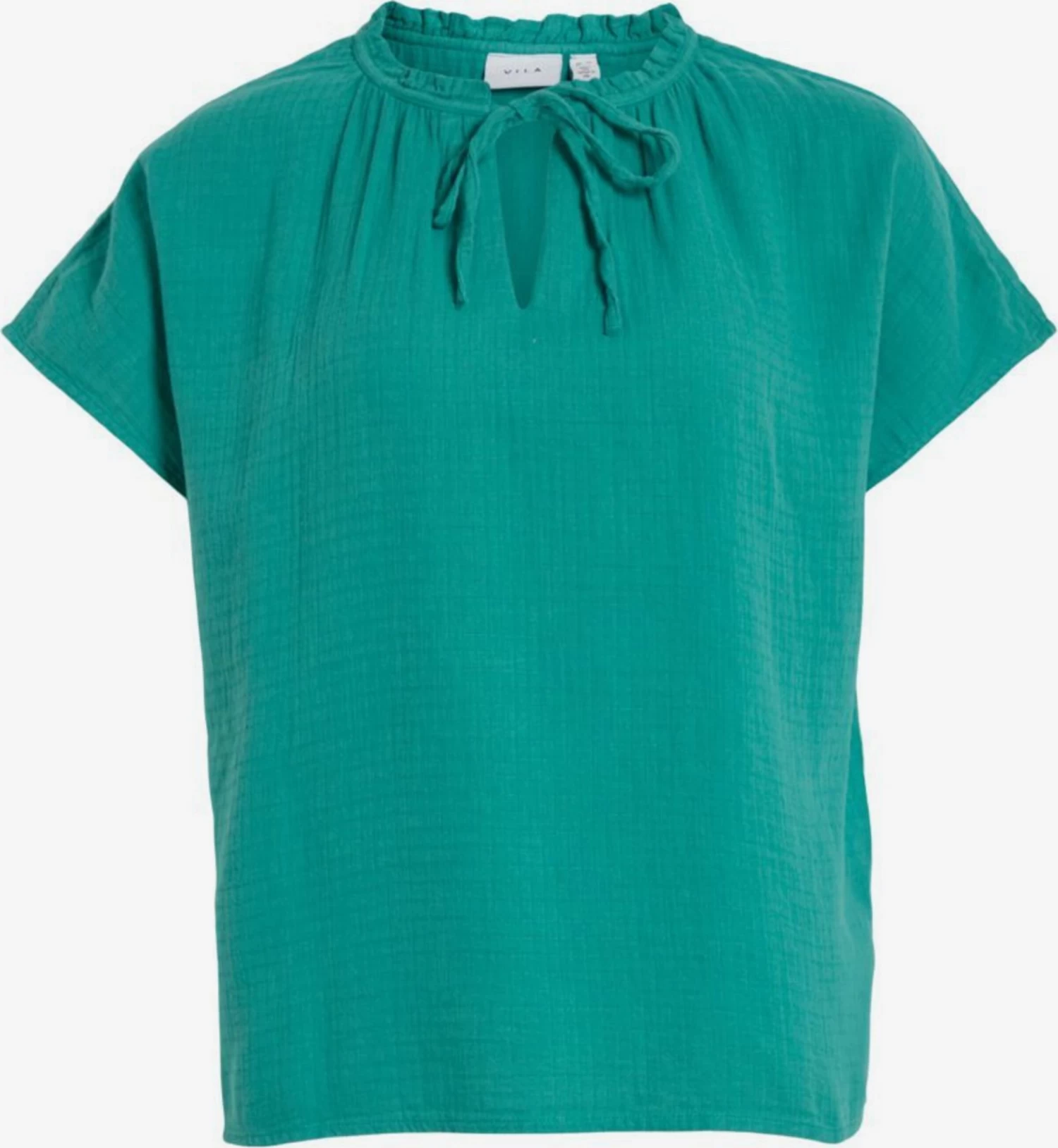 Vila Blouses Met Korte Mouw Blouse Dames Groen 3 Vila Blouses Met Korte Mouw Blouse Dames Groen