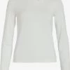 Vila Longsleeves Shirt EMILIE Dames Wit -Vila c365bd202dd9c1f3344a2833b594031e