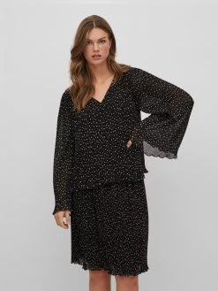 Vila Blouseshirts Blouse Vita Dames Zwart -Vila c3ff6edbd6bfd39ef3ad4b01705accb6