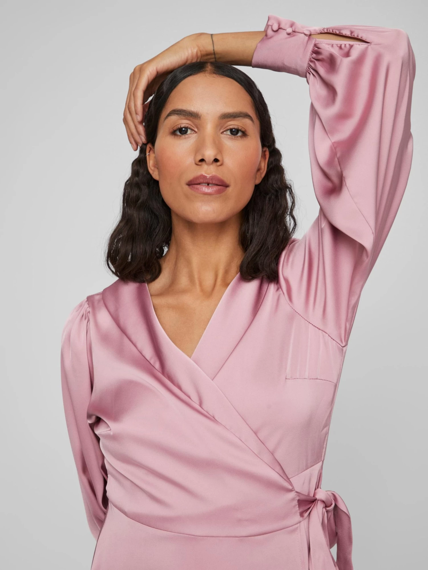 Vila Mini Jurken Jurk Dames Roze 8 Vila Mini Jurken Jurk Dames Roze - Afbeelding 6