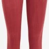 Vila Jeans Skinny Jeans AMY Dames Donkerrood -Vila c549cce548ecbfff6482e0d3092beb98