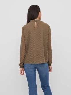 Vila Blouseshirts Blouse Dames Bruin 11 Vila Blouseshirts Blouse Dames Bruin -Vila c6297f95c65f18648957222e8e7c3674