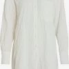 Vila Lange Blouses Blouse FREDA Dames Natuurwit