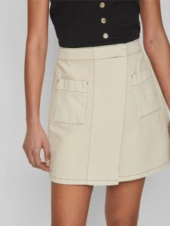 Vila Mini Rokken Rok Tenna Dames Taupe 13 Vila Mini Rokken Rok Tenna Dames Taupe -Vila c80970e77fc0417dcc58220d5ff188ea