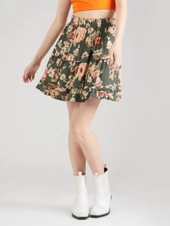 Vila Mini Rokken Rok MESA Dames Donkergroen -Vila c8e82b251a331e945116e15b6eba6816