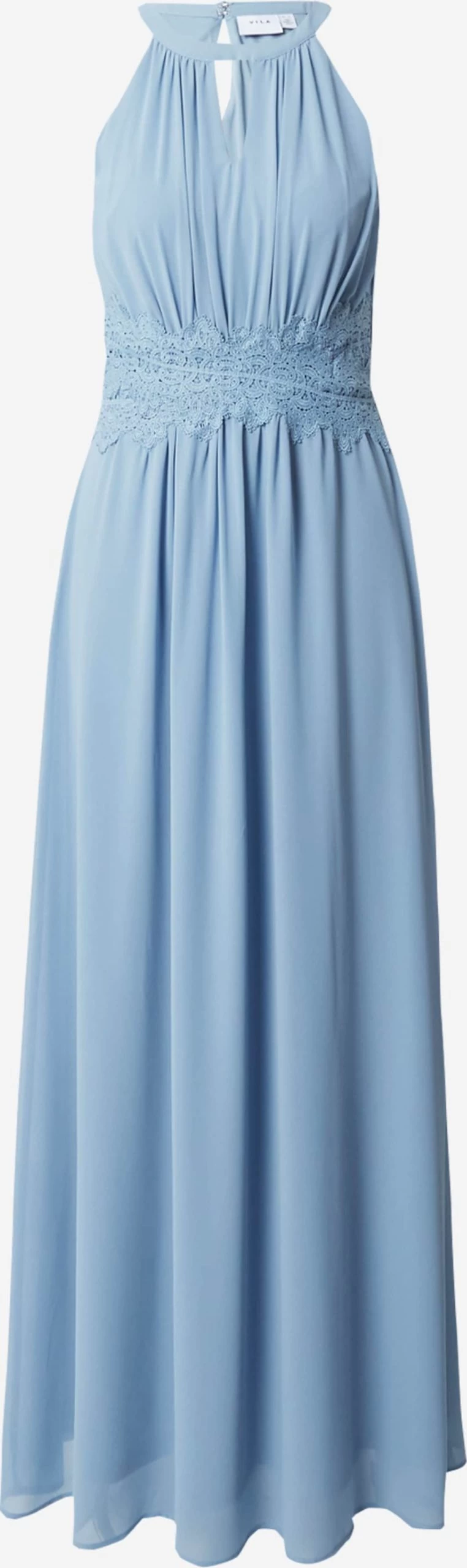 Vila Maxi Jurken Jurk Dames Smoky Blue 3 Vila Maxi Jurken Jurk Dames Smoky Blue
