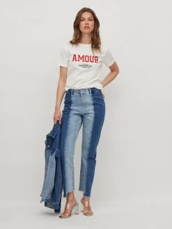 Vila Straight Regular Jeans Stray Dames Donkerblauw 12 Vila Straight Regular Jeans Stray Dames Donkerblauw -Vila c94ba9fea672826e5916c93dee6eb34f