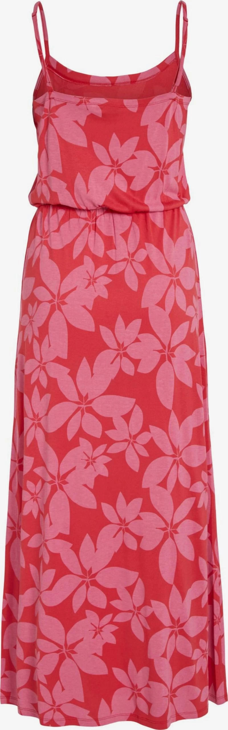 Vila Midi Jurken Jurk Kami Dames Rood 4 Vila Midi Jurken Jurk Kami Dames Rood - Afbeelding 2