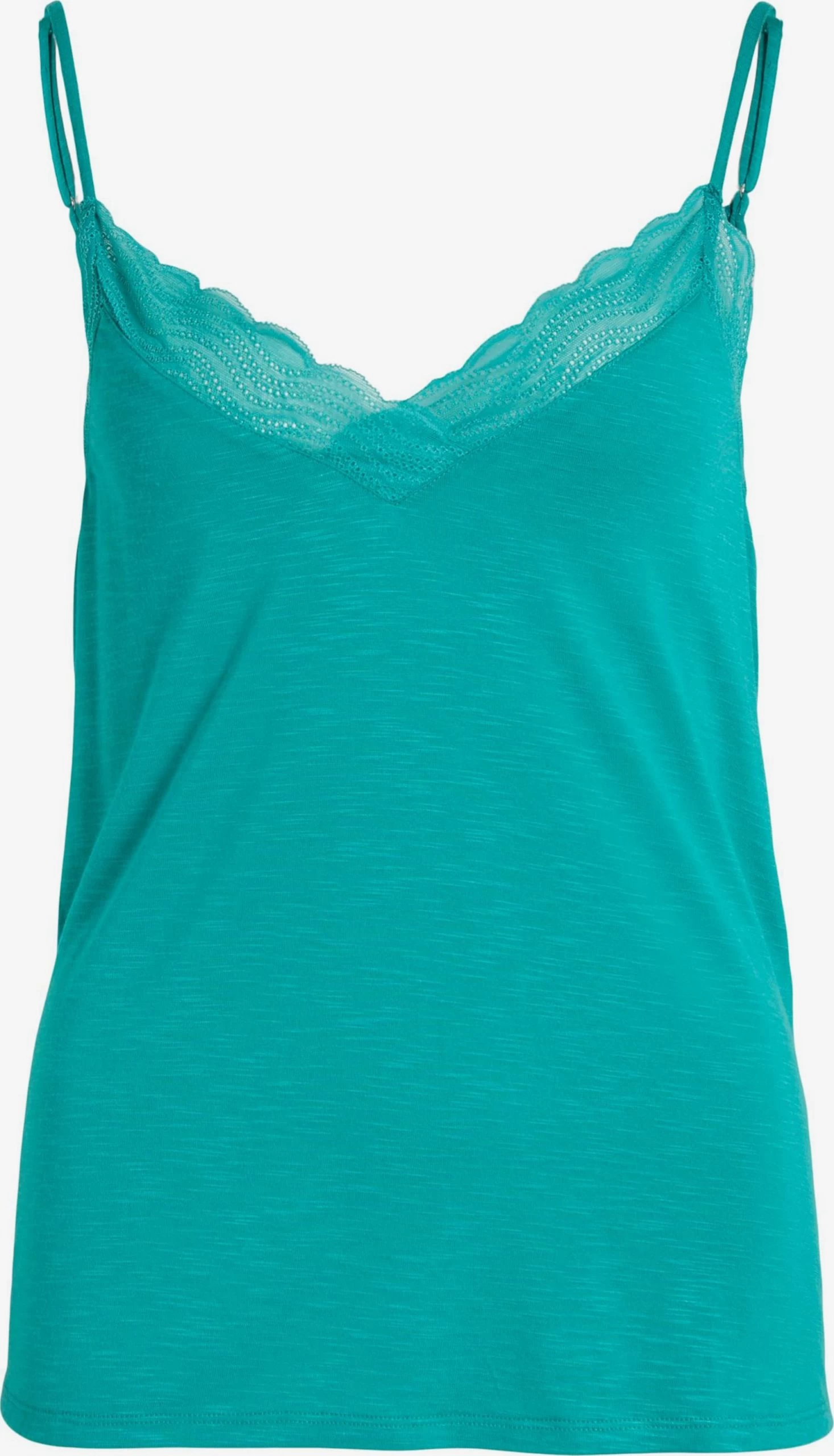 Vila Kanten Tops Top NOEL Dames Jade Groen 3 Vila Kanten Tops Top NOEL Dames Jade Groen